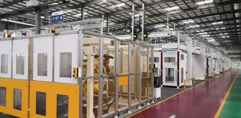 Neijiang crankshaft processing automatic line (111 crankshaft line)